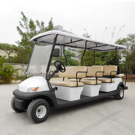 Carrito de golf eléctrico con homologación CE para turismo